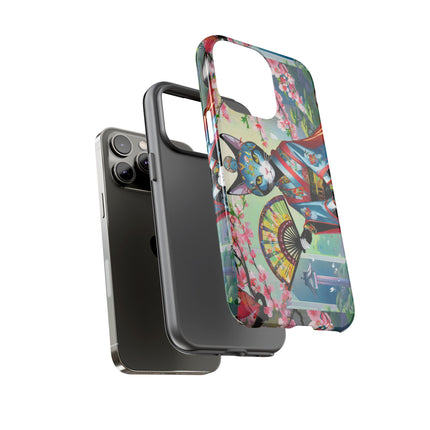 Cyberpunk Geisha Phone Cases