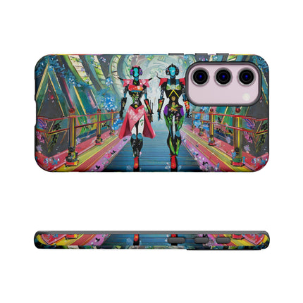 Cyber Punk Robot Models Phone Cases