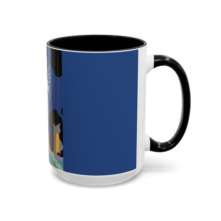 Butterfly Enchantress Colorful Mugs – Ethereal Art Deco Magic & Transformation