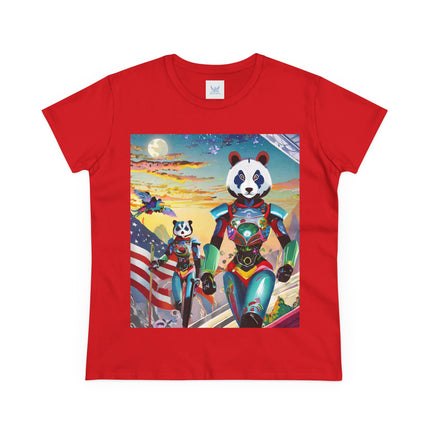 Cyber Punk Robots Cotton Tee