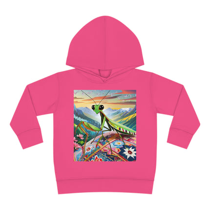The Joyful Mantis Toddler Pullover Fleece Hoodie