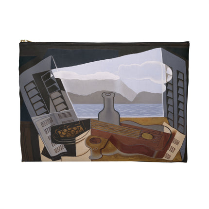 Open Window Accessory Pouch – Juan Gris Cubist Still Life Art Design