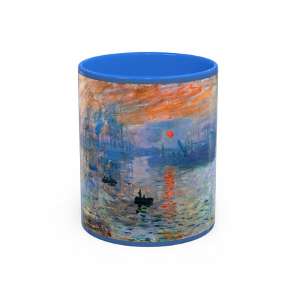 Sunrise by Claude Monet Colorful Mugs (11oz, 15oz)