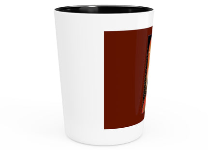 January & Garnet (from the Gem Series) by Sofia Chiostri Ceramic Shot Glass