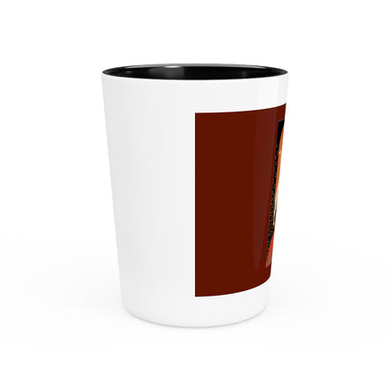 January & Garnet (from the Gem Series) by Sofia Chiostri Ceramic Shot Glass