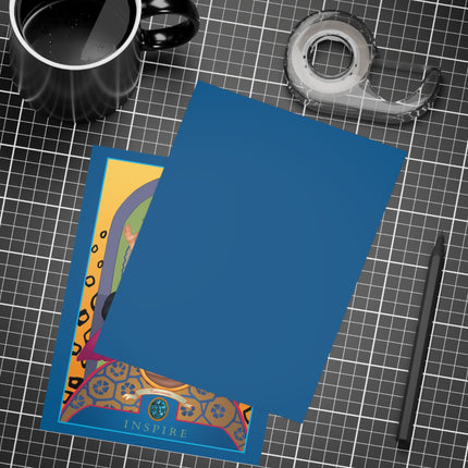 December & Tanzanite (from the Gem Series) by Sofia Chiostri Postcards (envelopes included) - Bundles of 10, 30, 50 Pieces