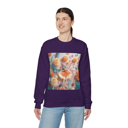 Dahlia Fairy Unisex Heavy Blend™ Crewneck Sweatshirt
