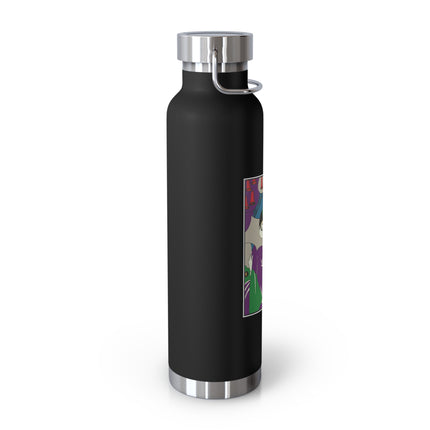 Two Pierrots Copper Vacuum Insulated Bottle, 22oz