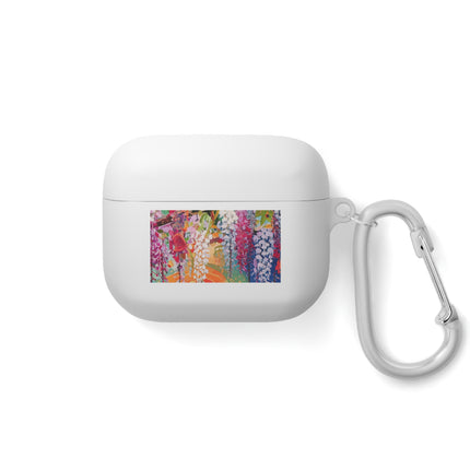 Golden Wisteria Elegance AirPods and AirPods Pro Case