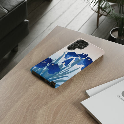 Iris Flowers by Ohara Koson Phone Cases