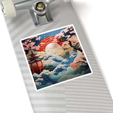 Twilight Serenity Kiss-Cut Stickers (4 Sizes)