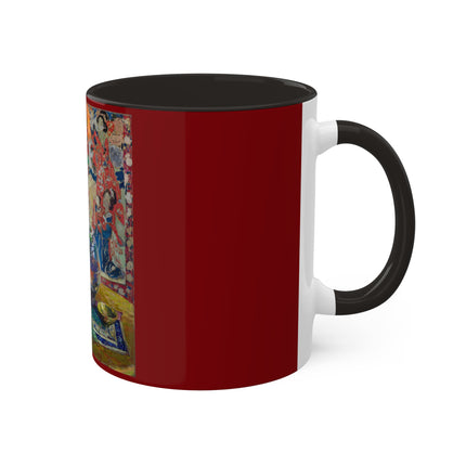 Fish, Fruits, and Flowers by Kathryn E. Cherry Colorful Mugs, 11oz