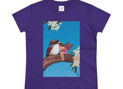 Magnolia Fairy and the Woodland Bird Cotton Tee