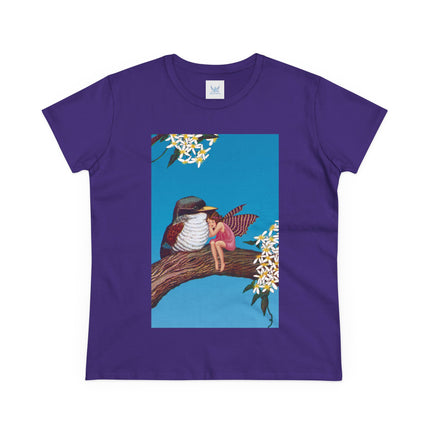 Magnolia Fairy and the Woodland Bird Cotton Tee