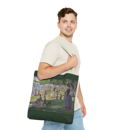 A Sunday on La Grande Jatte by Georges Seurat Tote Bag (AOP)