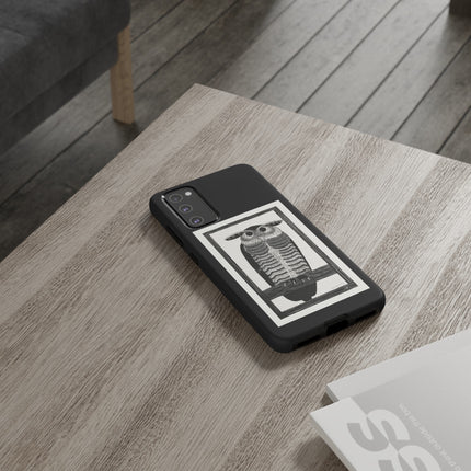 Horned Owl by Samuel Jessurun de Mesquita Phone Cases