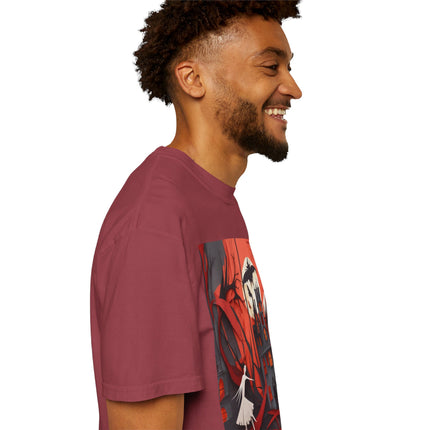 Halloween Night Scene Unisex Garment-Dyed T-shirt