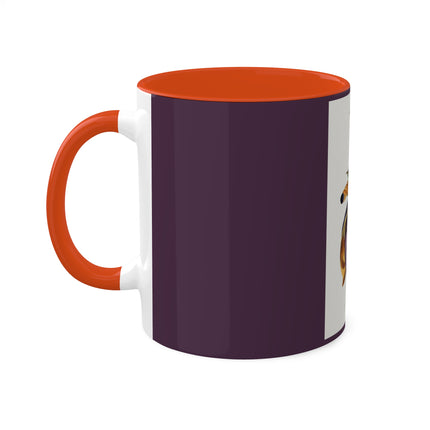 Treecreeper by Paul Gervais Colorful Mugs, 11oz