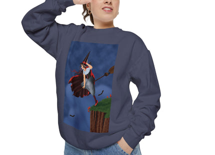 The Enchanted Witch Unisex Garment-Dyed Sweatshirt