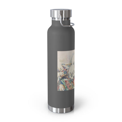 The Three Skulls by Paul Cézanne Copper Vacuum Insulated Bottle, 22oz