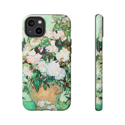 Roses by Vincent Van Gogh Phone Cases
