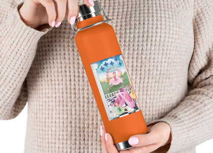 Graceful Enchantment Copper Vacuum Insulated Bottle, 22oz