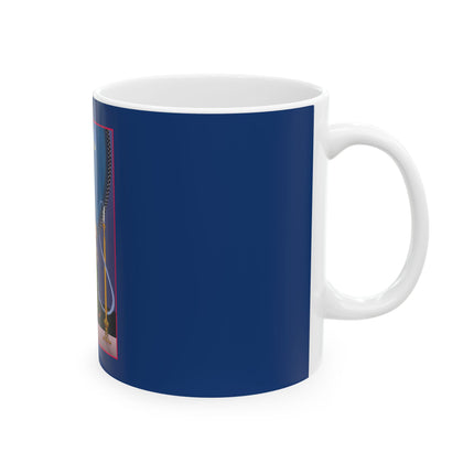 Smoke and Secrets: A Glamorous Encounter in Prohibition Era Ceramic Mug 11oz