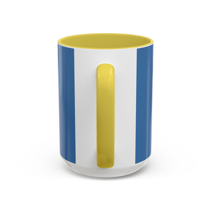 🎿🎄 The Christmas Holly Skier Colorful Mug – Whimsical Holiday Fantasy