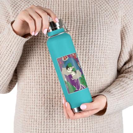 Two Pierrots Copper Vacuum Insulated Bottle, 22oz