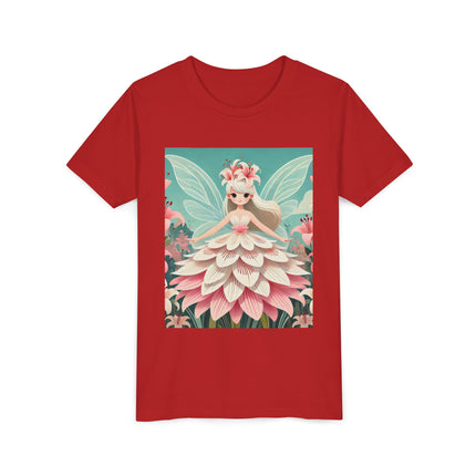 Lily Fairy in Bloom Youth Short Sleeve Tee