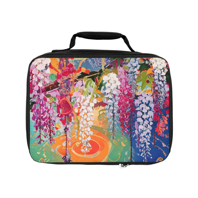 Golden Wisteria Elegance Lunch Bag