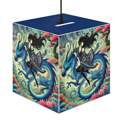 Mystic Guardian of the Sky Light Cube Lamp