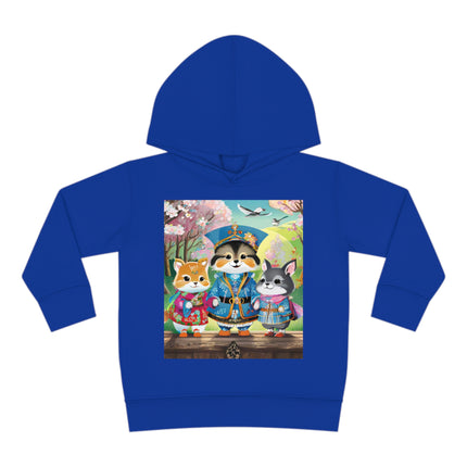 Fluffy Explorers Toddler Pullover Fleece Hoodie