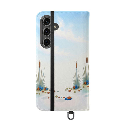 🧚🦋 The Jeweled Wing Fairy Flip Case – Art Deco Fairy Fantasy