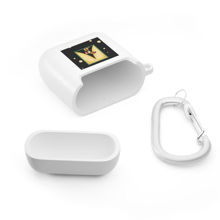 Playful Paws At The Window – Vintage Art AirPods Case