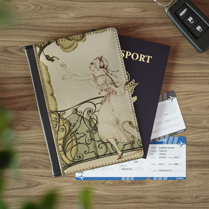 Sur talons rouges (On Red Heels) pl 02 by Gerda Wegener Passport Cover