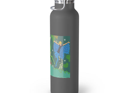 Enchanting Fairies of A Midsummer Night's Dream Copper Vacuum Insulated Bottle, 22oz