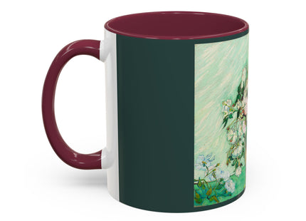 Roses by Vincent Van Gogh Colorful Mugs (11oz, 15oz)