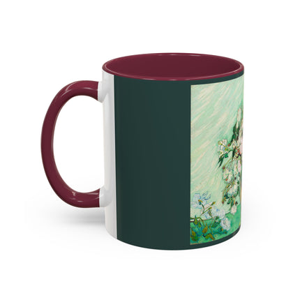 Roses by Vincent Van Gogh Colorful Mugs (11oz, 15oz)