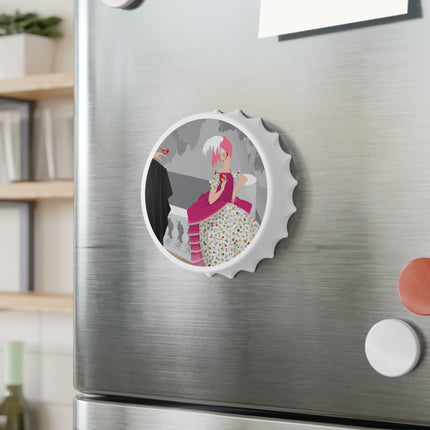 The Red Bird Bottle Opener – Graceful Storybook Charm & Quiet Mystery