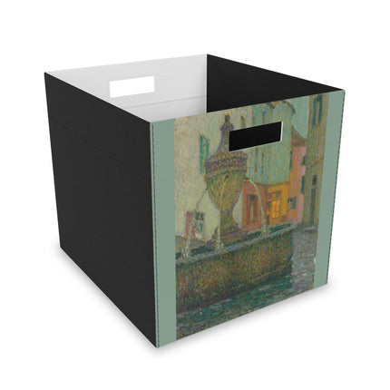 La Fontaine by Henri Le Sidaner Felt Storage Box
