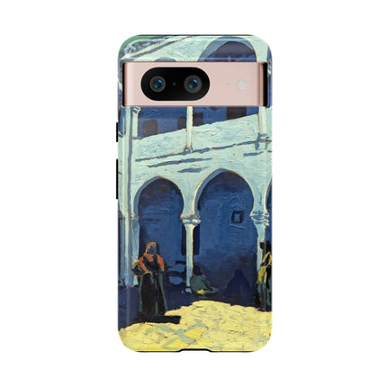 Courtyard of Moroccan Riad by George Gaudion Phone Cases