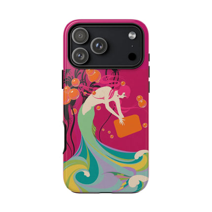 Mermaid Dive Phone Case – Vibrant Waves & Playful Elegance