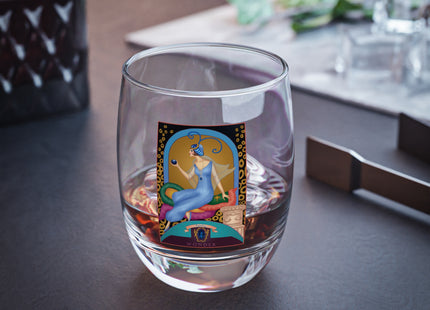 September & Sapphire (from the Gem Series) by Sofia Chiostri Whiskey Glass