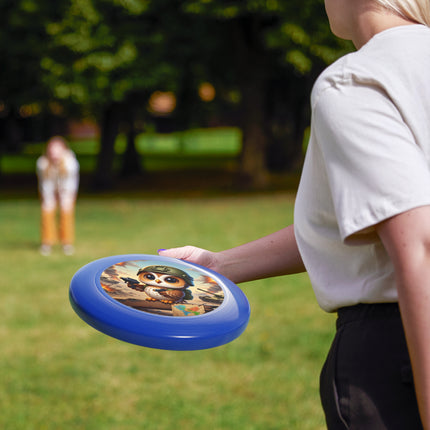 Owl on the Front Wham-O Frisbee – Tactical Scout & Night Watch