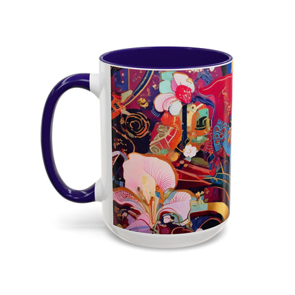 Ethereal Irises Colorful Mugs (11oz, 15oz)