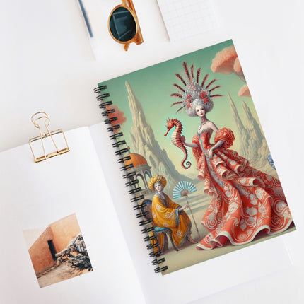 The Seahorse Court Spiral Notebook - Ruled Line