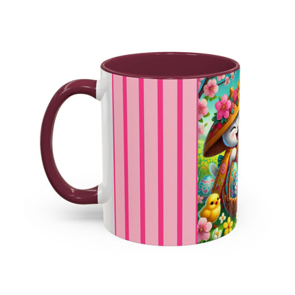 Geisha Kitten’s Easter Delight Colorful Mugs (11oz, 15oz)