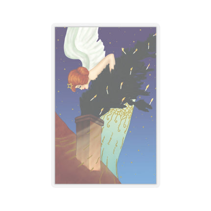 The Christmas Angel Kiss-Cut Stickers (4 Sizes)