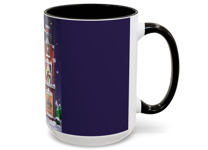 A Christmas Eve Celebration Colorful Mugs (11oz, 15oz)